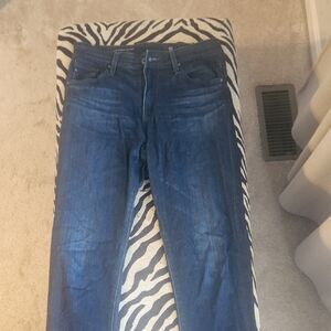 AG Adriano Goldschmied Indigo Straight Leg Jeans